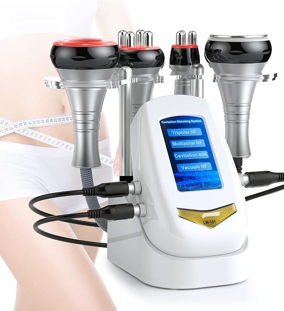 Massager Body Massager, Body Sculpting Machine, 4 in 1 Cavitation Machine, Beauty Machine, Body Massager Skin Care Tool Facial Body Massager for Home Spa Salon Use