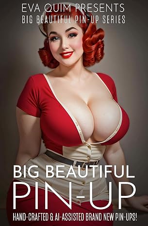 Big, Beautiful Pin-up: Hand-Crafted & AI Assisted Brand-New Pin-Ups! (Big Beautiful Pin-Up Series Book 1)