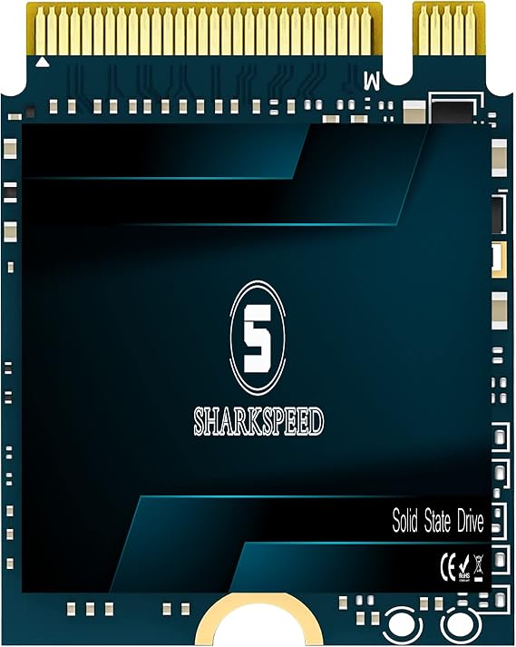 M.2 2230 NVMe SSD 256GB PCIe Gen3.0X4 30mm Internal Solid State Drive, Compatible with Steam Deck, Microsoft Surface Pro7+/laptop3+/laptop Go Ultrabook