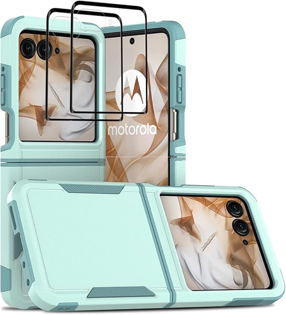 Jeylly for Motorola Razr 2024/2025 Case, Mint Green