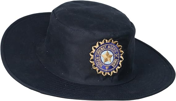 Yuva Team India ODI T-20 Cricket Supporter Hat Cap (Navy Blue, Large)