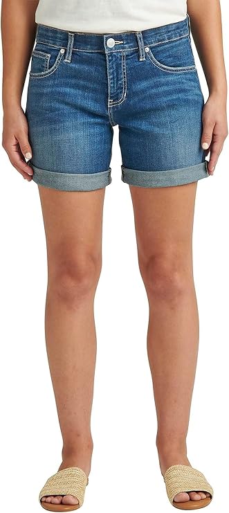 Jag Jeans Women's Alex Boyfriend Short Denim