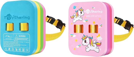 Swim Float Kids Back Belt: Pool Bubble Water Device Trainer