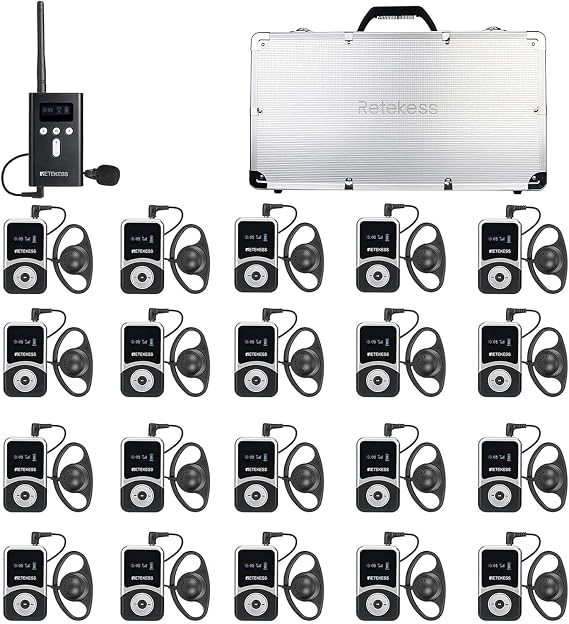 Retekess T130S Church Translation System, Assistive Listening System