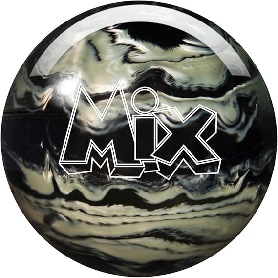 Storm Mix Urethane Bowling Ball- Black/White Pearl (16lbs)