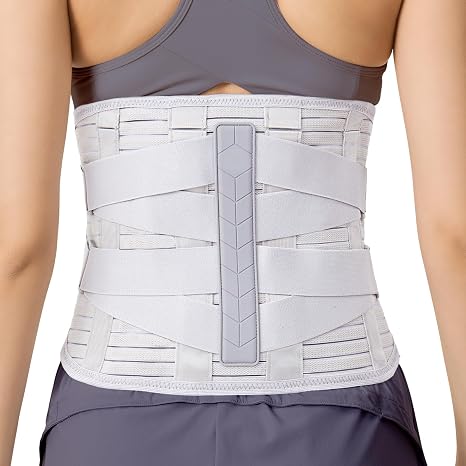 Back Support Belt,for both work and daily - Size L(waist:40.2'' -44.9'')