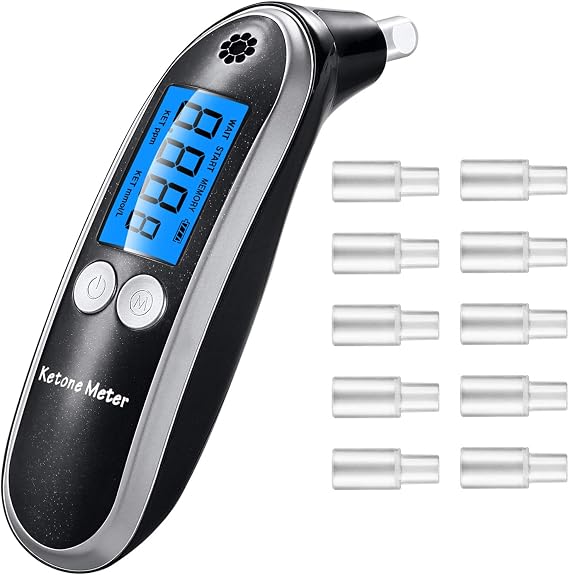 SOYAA Ketone Breath Meter, Digital Keto Tester for Fasting Routine