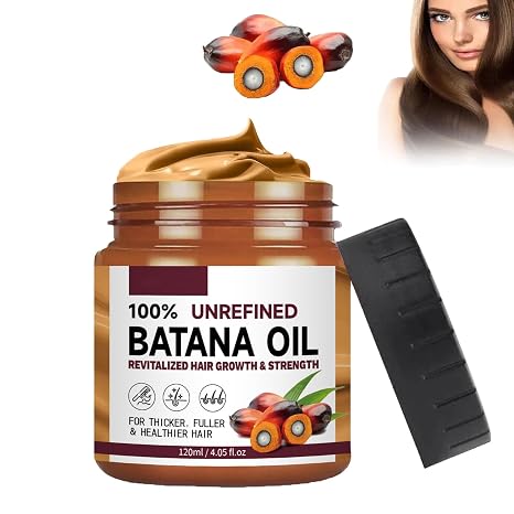Hair Oil for Hair Batana Oil for Hair Growth Unrefined Batana Oil from Honduras for Healthier Thicker er Hair (Pack of 1)
