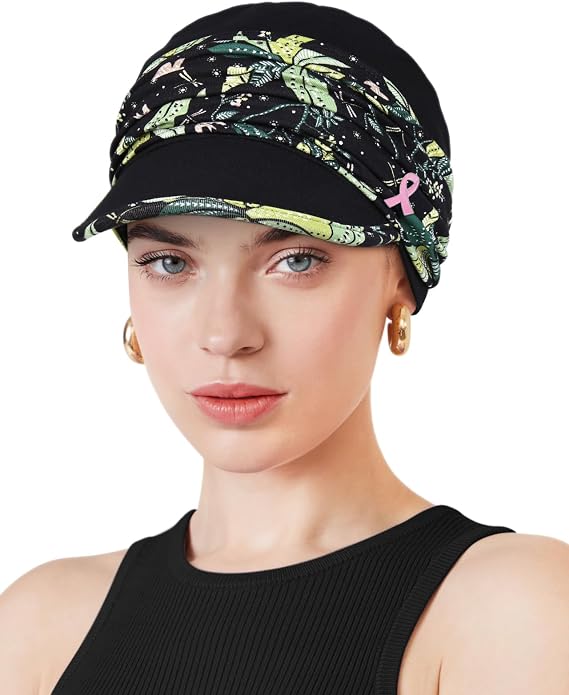 Chemo Headwear Viscose Newsboy Cap for Women Summer Hats