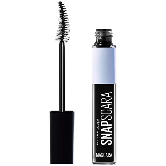 Maybelline New York Snapscara Washable Mascara, 300 WASHABLE PITCH BLACK