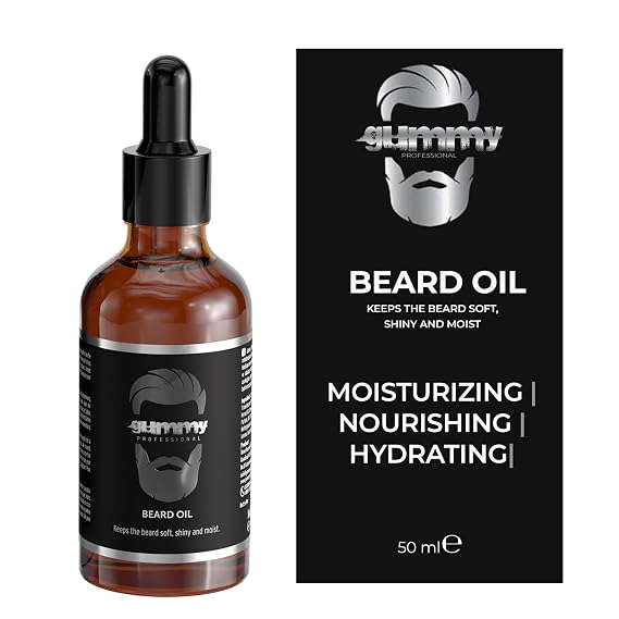 Gummy Beard Oil 1.69 fl.oz -%100 Natural Ingredients, 50 ml