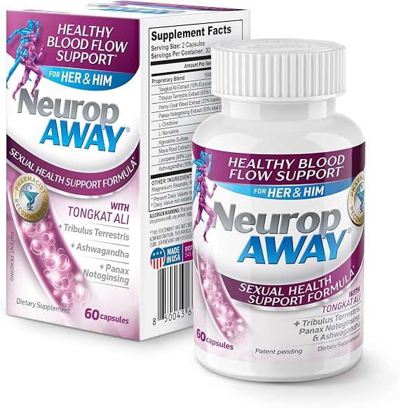 NeuropAWAY Blood Flow Support Formula for Men & Women