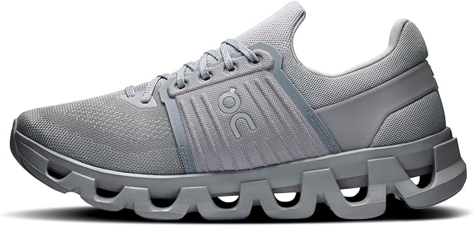 On Men's Cloudswift 4 AD Sneakers, Alloy/Frost, 9 Medium US