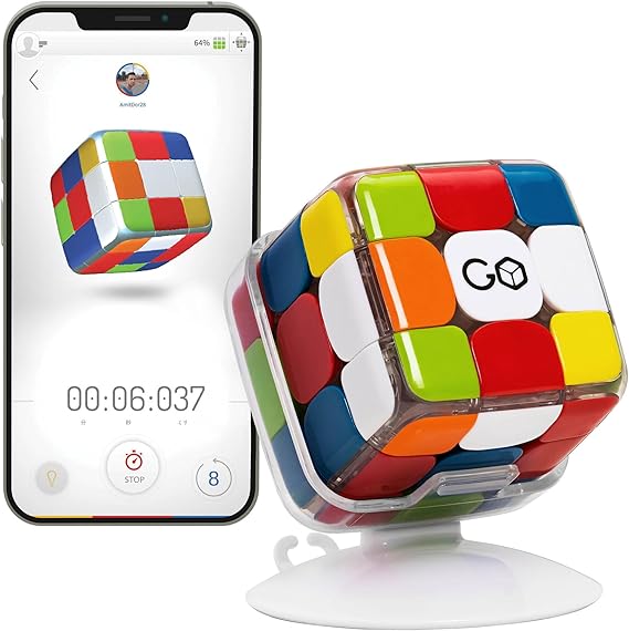 GoCube Edge Smart Cube. App-Enabled Bluetooth Electronic Speed Cube 3x3