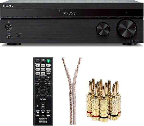 Sony STRDH190 2-ch Stereo Receiver Bundle