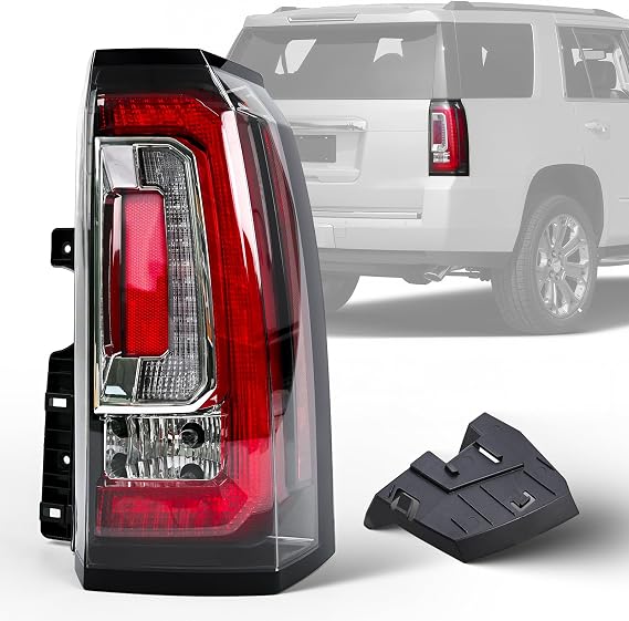 LED Tail Light Assembly Compatible With 2015-2020 GMC Yukon Tail Lights