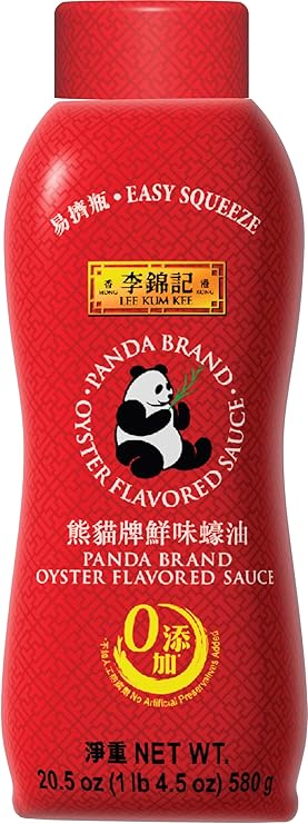 Lee Kum Kee Panda Brand Oyster Flavored Sauce Squeeze Bottle (20.5 oz - 1 Pack) Umami, Rich & Savory | Perfect for Marinades, Gravy, Stock, Stews, Stir-Frying, Drizzling, Glazing