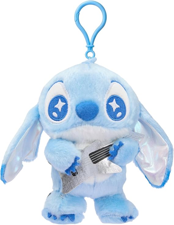 MINISO Disney Stitch Plush Keychain, Lilo & Stitch Bag Charm for Backpack