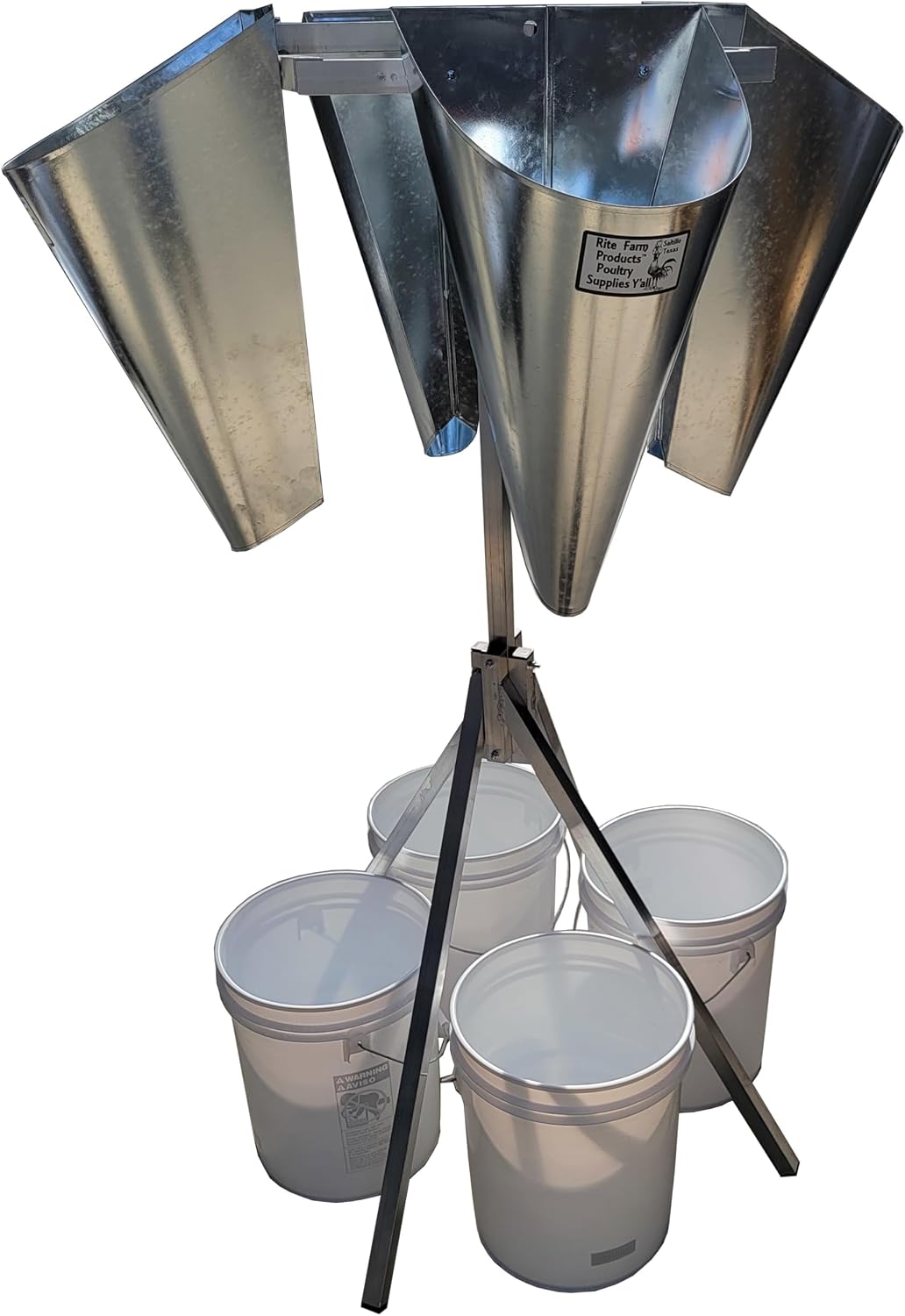 Rite Farm Products Processing Cone Stand Chicken Turkey Restraining Killing Kill