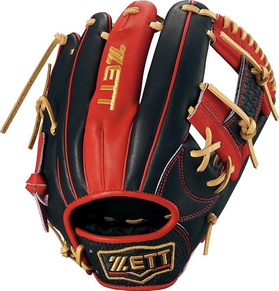ZETT BRGB32560 Pro Status, for 2nd Short, Black/D Orange, Right Toss