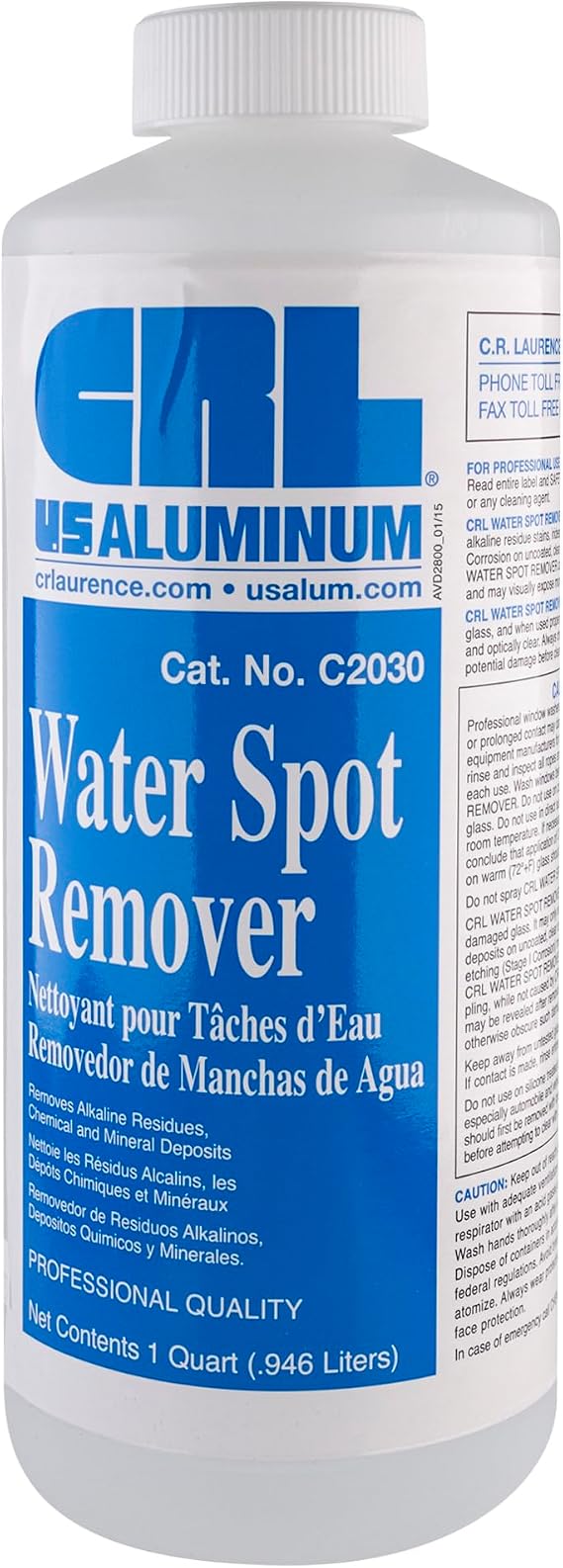 CRL Water Spot Remover - Quart