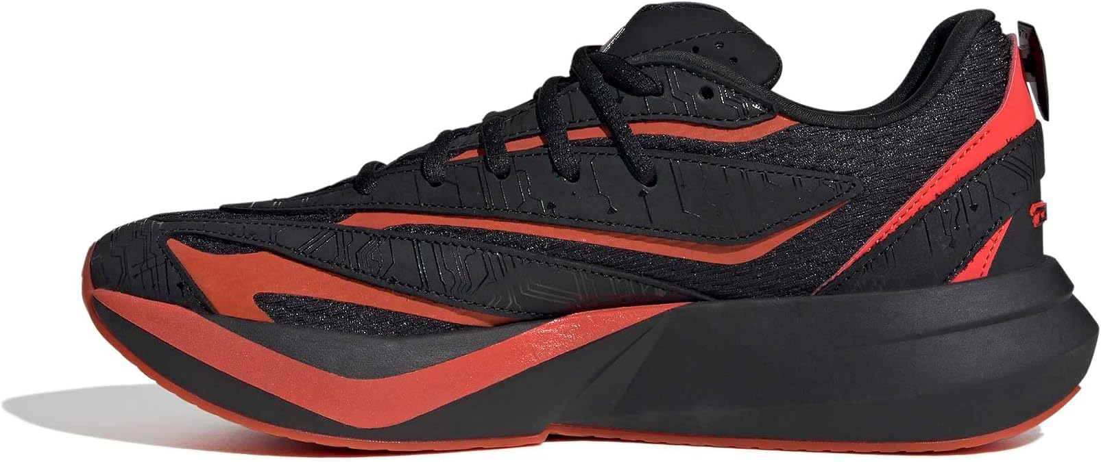 adidas Mens Lightblaze Tron Ares Lace Up Sneakers Shoes Casual - Black
