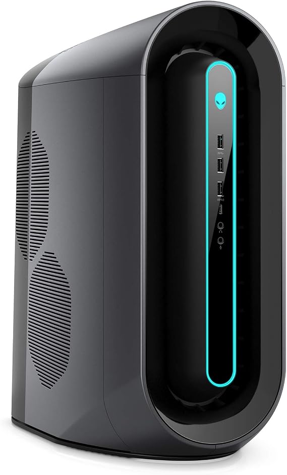 Alienware Aurora R11 Gaming Desktop 10th Gen Intel Core i7, 16GB Dual Channel HyperX Fury DDR4 XMP, NVIDIA GeForce RTX 3080, 1TB HDD + 512GB SSD, Killer Wi-Fi 6, Black (Latest Model)