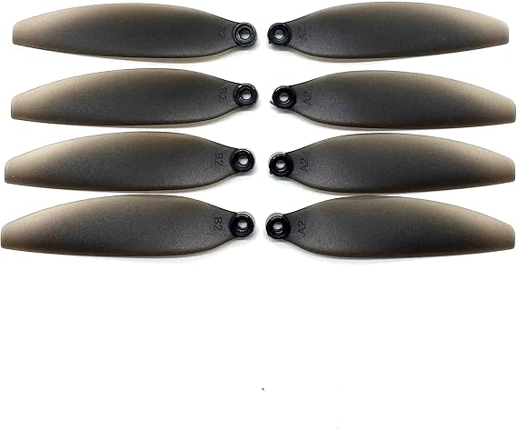 ABZEKH Drone Accessories For HDRC S608 Pro For GPS RC Drone Brushless Motor Accessories Propeller Engines kit For K80 K60 Quadcopter Spare Parts For CW CCW Blades (Color : 8pcs Blades)