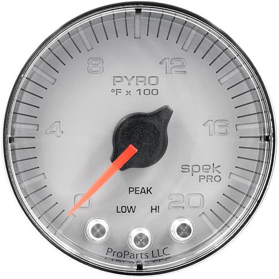 AutoMeter P310218 Spek-Pro Instrument Panel Fuel and Temperature Combo Gauge
