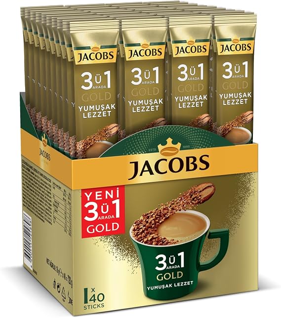 Jacobs 3in1 Soft 1 Box 40 Pieces 18g