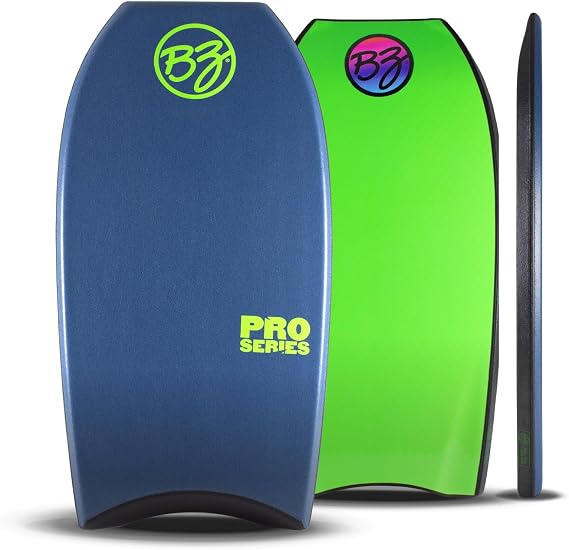 BZ Bodyboards - Pro Bodyboard - Advanced Riders - Zero-G Polypro Core - Surlyn Slick - 8LB H-Cell Deck - Crescent Tail - Bodyboarding