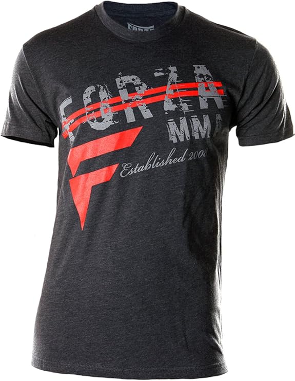 Forza Sports "New Heights MMA T-Shirt - Charcoal