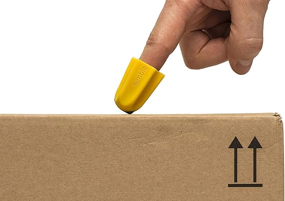 Nimble - The one Finger Safety Cutter Yellow