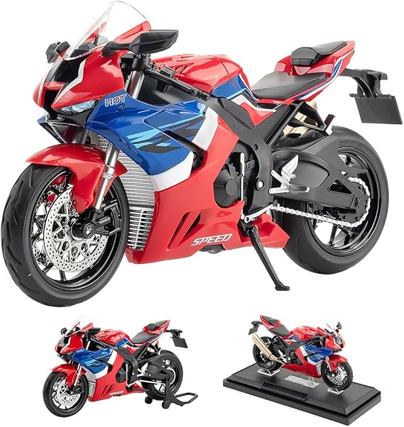 Motorcycle Model, 1:12 Scale S1000RR Metal Die-cast