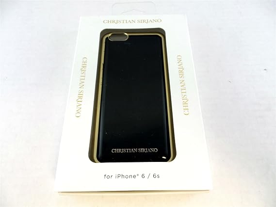 Christian Siriano Black Gold Gem Case for Apple iPhone 6/6s CS-MA64SGB