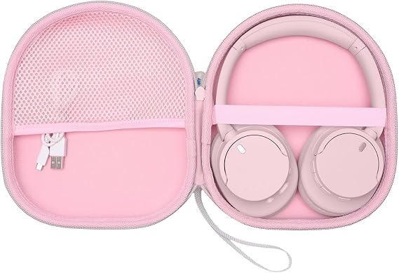 Headphone Case for Sony WH-CH 720N/WH-CH520 Headphone, Pink