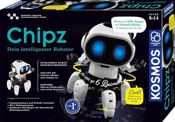 Kosmos Chipz - Dein intelligenter Roboter: Experimentierkasten