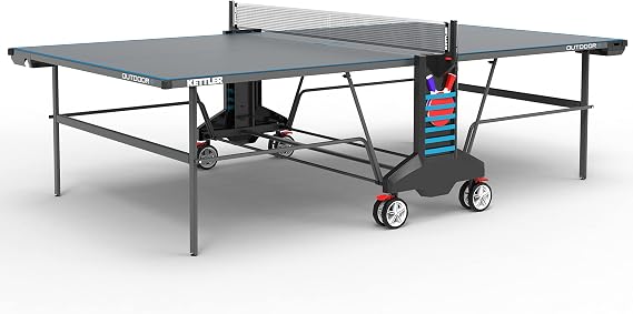 KETTLER Outdoor 4 Table Tennis Table with 2-Player Set