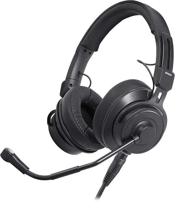 Audio-Technica BPHS2Ca Yayın Stereo Kulaklık Kondansatör Mikrofonlu (XLR + 6.3mm)