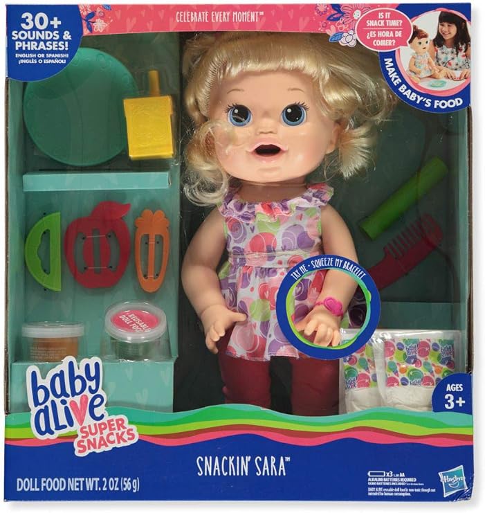Hasbro Baby Alive Snackin' Sara