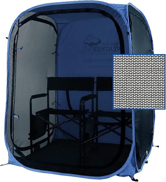 WeatherPod MyPodTM Mesh 1-Person Pop-Up Sports Shelter