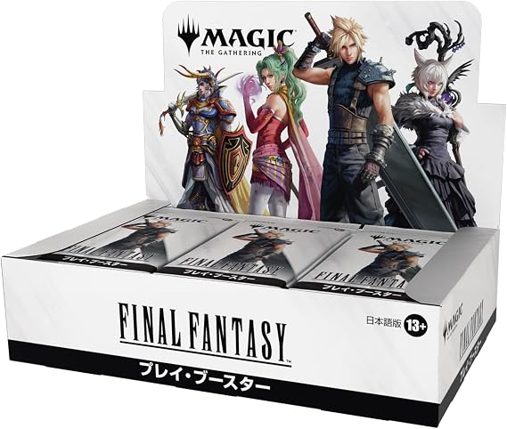 Magic: The Gathering - Final Fantasy Play Booster Japanese Version BOX with 30 Packs MTG Trading Card Game Wizards of the Coast FIN D38421400