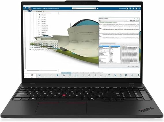 ThinkPad P16s G4, Intel Core Ultra 7 265H vPro (E-cores up to 4.50GHz, 24MB), 16in WUXGA Non-Touch, W11P64 US/UK_ENG, 32.0GB, 1x1TB SSD M.2 2280 PCIe