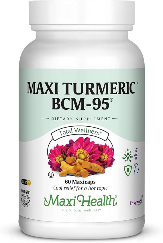 Turmeric BCM-95 Curcumin - 60 Maxicaps