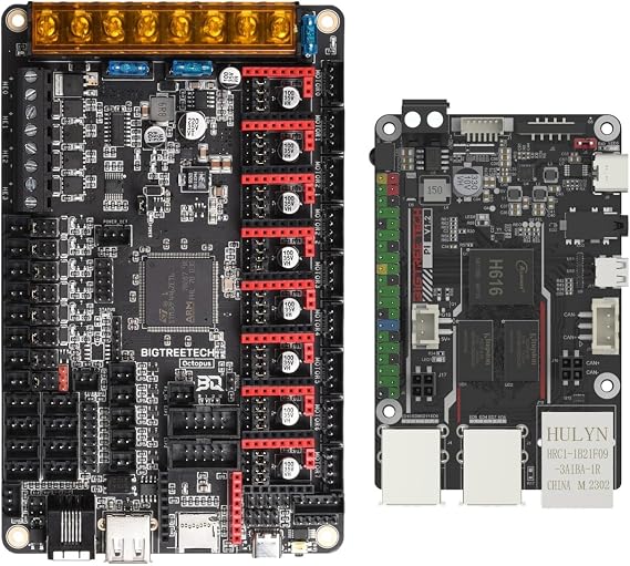 BIGTREETECH BTT PI V1.2+ Octopus V1.1 32 bit Control Board Upgraded Running Klipper for Voron 2.4, SV08, CoreXY, VzBot 3D Printer