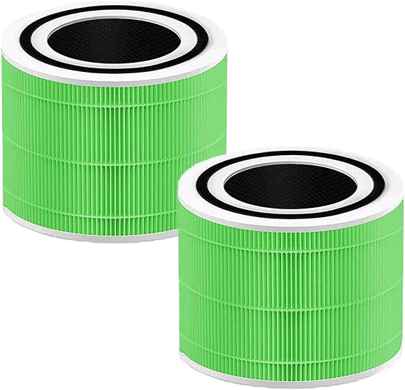 2 Pack Mold & Bacteria HEPA Filters for LEVOIT Core 300 / 300S Air Purifier