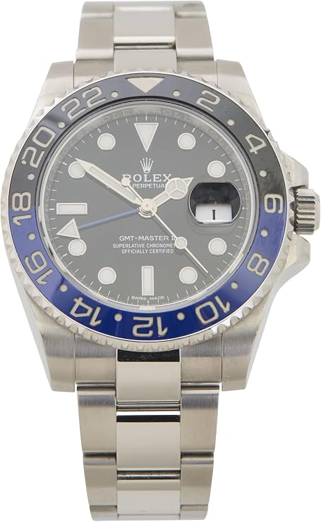 Pre-loved Rolex GMT-Master II Batman 116710 40MM, Black