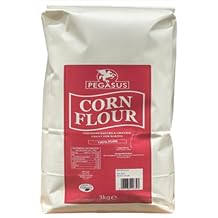Pegasus Cornflour 3kg Pack of 1 | Fine Corn Starch for Thickening Sauces, Gravies, Soups, Custards, and Baking | Premium Kitchen Essential for Smooth, Consistent, and Versatile Cooking Results