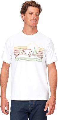 Marmot Mens Marmot Logo T-Shirts