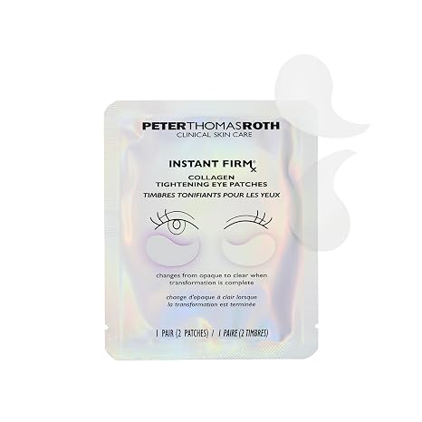 Peter Thomas Roth | Instant FIRMx Collagen Tightening Eye Patches | Eye Patches For Firming Under-Eye Bags & Wrinkles | Eye Masks For Puffiness